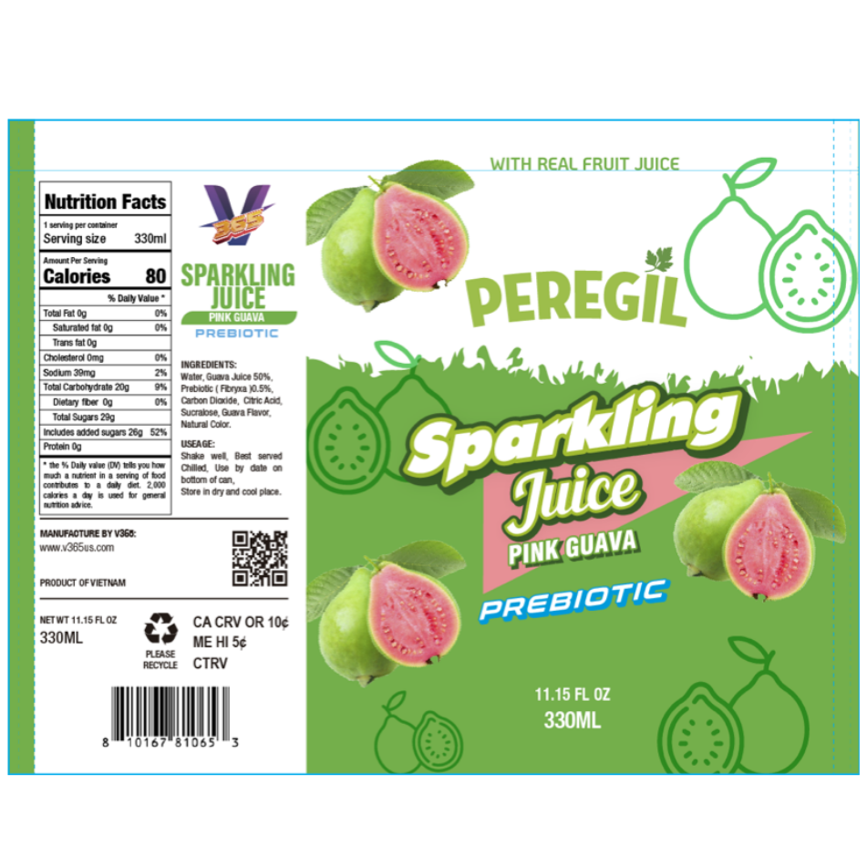 Sparkling Juice Guava