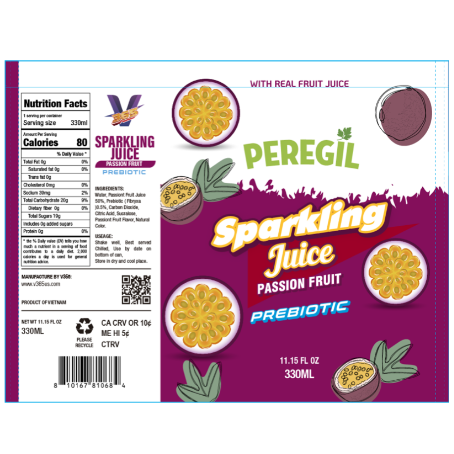 Sparkling Juice Passion Fruit