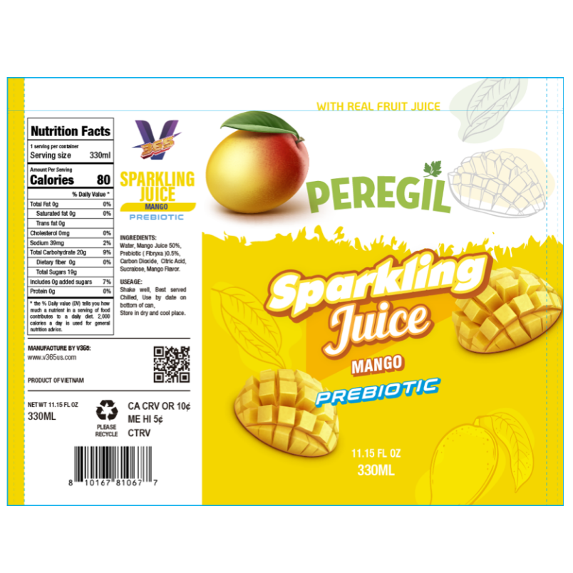 Sparkling Juice Mango